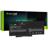Baterija Green Cell DE128 68WHr, savietojama ar Dell Latitude 5280 5290 5480 5490 5491 5495 5580 5590 5591, Precision 3520 3530