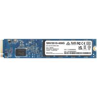 SSD SYNOLOGY 400GB M.2 PCIE NVMe Write speed 750 MBytes/sec Read speed 3000 MBytes/sec TBW 491 TB MTBF 1800000 hours SNV3510-400G
