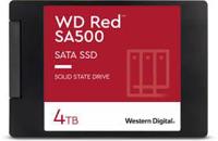 SSD WESTERN DIGITAL Red SA500 4TB SATA 3.0 Write speed 520 MBytes/sec Read speed 560 MBytes/sec 2,5" TBW 500 TB MTBF 1750000 hours WDS400T2R0A