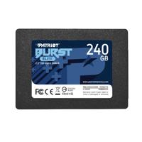 SSD PATRIOT Burst Elite 240GB SATA 3.0 3D NAND Write speed 320 MBytes/sec Read speed 450 MBytes/sec 2,5" TBW 100 TB PBE240GS25SSDR