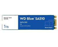 SSD WESTERN DIGITAL Blue SA510 1TB M.2 SATA 3.0 Write speed 520 MBytes/sec Read speed 560 MBytes/sec 2.38mm TBW 400 TB MTBF 1750000 hours WDS100T3B0B