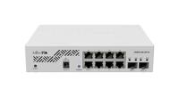Switch MIKROTIK CSS610-8G-2S+IN Desktop/pedestal 8x10Base-T / 100Base-TX / 1000Base-T 2xSFP+ CSS610-8G-2S+IN
