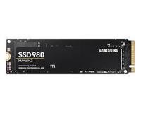 SSD SAMSUNG 980 1TB M.2 PCIE NVMe MLC Write speed 3000 MBytes/sec Read speed 3500 MBytes/sec 2.38mm TBW 600 TB MTBF 1500000 hours MZ-V8V1T0BW