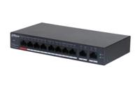 Switch DAHUA CS4010-8ET-110 Type L2 Desktop/pedestal PoE ports 8 DH-CS4010-8ET-110