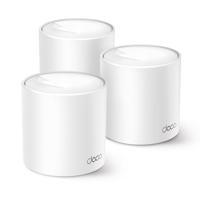 Wireless Router TP-LINK Wireless Router 1500 Mbps Mesh Wi-Fi 6 1x10/100/1000M 1x2.5GbE DHCP DECOX10(3-PACK)
