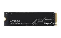 SSD KINGSTON KC3000 2TB M.2 NVMe 3D TLC Write speed 7000 MBytes/sec Read speed 7000 MBytes/sec MTBF 1800000 hours SKC3000D/2048G