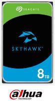 HDD SEAGATE SkyHawk 8TB SATA 256 MB 5400 rpm Discs/Heads 4/8 3,5" ST8000VX010