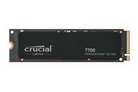 SSD CRUCIAL T700 4TB M.2 PCIe Gen5 NVMe TLC Write speed 11800 MBytes/sec Read speed 12400 MBytes/sec TBW 2400 TB CT4000T700SSD3