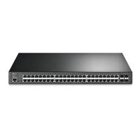 Switch TP-LINK Omada TL-SG3452P Type L2+ 48x10Base-T / 100Base-TX / 1000Base-T 4xSFP 1xRJ45 1 PoE+ ports 48 384 Watts TL-SG3452P