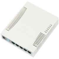 MikroTik   Switch   RB260GS   Web managed   Desktop   SFP ports quantity SFP ports quantity 1   PoE ports quantity 1   12 month(s) CSS106-5G-1S