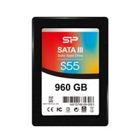 Silicon Power   Slim S55   960 GB   SSD form factor 2.5"   SSD interface Serial ATA III SP960GBSS3S55S25
