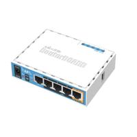 MikroTik   hAP ac lite   RB952Ui-5ac2nD   802.11ac   2.4/5.0   867 Mbit/s   10/100 Mbit/s   Ethernet LAN (RJ-45) ports 5   MU-MiMO Yes   PoE in/out RB952Ui-5ac2nD