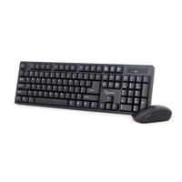 Gembird   Keyboard and mouse   KBS-W-01   Keyboard and Mouse Set   Wireless   Mouse included   Batteries included   US   Black   390 g   Numeric keypad KBS-W-01