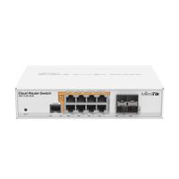 MikroTik   Cloud Router Switch CRS112-8P-4S-IN   SFP ports quantity 4   12 month(s)   Desktop   1 Gbps (RJ-45) ports quantity 8   Web managed CRS112-8P-4S-IN
