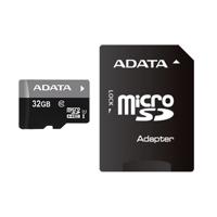 ADATA   Premier UHS-I   32 GB   MicroSDHC   Flash memory class 10   Adapter AUSDH32GUICL10-PA1