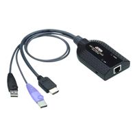 Aten USB HDMI Virtual Media KVM Adapter Cable (Support Smart Card Reader and Audio De-Embedder)   Aten   USB HDMI Virtual Media KVM Adapter Cable (Support Smart Card Reader and Audio De-Embedder) KA7188-AX