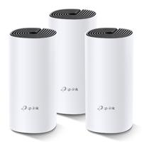Whole Home Mesh WiFi System   Deco M4 (3-Pack)   802.11ac   300+867 Mbit/s   10/100/1000 Mbit/s   Ethernet LAN (RJ-45) ports 2   Mesh Support Yes   MU-MiMO Yes   No mobile broadband   Antenna type 2xInternal   No Deco M4(3-Pack)