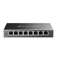TP-LINK   Switch   TL-SG108E   Web managed   Wall mountable   1 Gbps (RJ-45) ports quantity 8   SFP ports quantity   Power supply type External   36 month(s) TL-SG108E