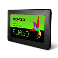 ADATA   Ultimate SU650 3D NAND SSD   960 GB   SSD form factor 2.5”   SSD interface SATA   Read speed 520 MB/s   Write speed 450 MB/s ASU650SS-960GT-R