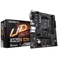 Gigabyte   A520M S2H 1.0   Processor family AMD   Processor socket AM4   DDR4 DIMM   Memory slots 2   Chipset AMD A   Micro ATX A520M S2H