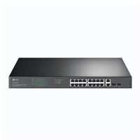TP-LINK   Switch   TL-SG1218MP   Unmanaged   Rackmountable   10/100 Mbps (RJ-45) ports quantity 18   1 Gbps (RJ-45) ports quantity   SFP ports quantity 2   PoE ports quantity   PoE+ ports quantity 16   Power supply type 100-240VAC, 50-60Hz voltage   month(s) TL-SG1218MP
