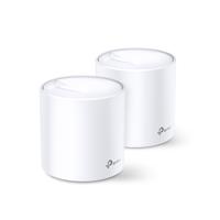 AX1800 Whole Home Mesh Wi-Fi 6 System   Deco X20 (2-pack)   802.11ax   1201+574 Mbit/s   10/100/1000 Mbit/s   Ethernet LAN (RJ-45) ports 2   Mesh Support Yes   MU-MiMO Yes   No mobile broadband   Antenna type 4xInternal per Deco uni Deco X20(2-pack)