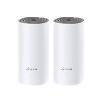 C1200 Whole Home Mesh Wi-Fi System   Deco E4 (2-pack)   802.11ac   867+300 Mbit/s   10/100 Mbit/s   Ethernet LAN (RJ-45) ports 2   Mesh Support Yes   MU-MiMO Yes   No mobile broadband   Antenna type 2xInternal Deco E4(2-pack)