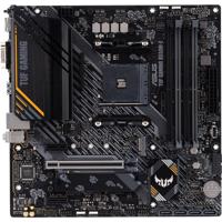 Asus   TUF GAMING B550M-E   Processor family AMD   Processor socket AM4   DDR4 DIMM   Memory slots 4   Supported hard disk drive interfaces 	SATA, M.2   Number of SATA connectors 4   Chipset AMD B550   Micro ATX 90MB17U0-M0EAY0