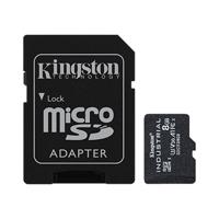 Kingston   UHS-I   8 GB   microSDHC/SDXC Industrial Card   Flash memory class Class 10, UHS-I, U3, V30, A1   SD Adapter SDCIT2/8GB