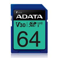 ADATA   Premier Pro   UHS-I   64 GB   SDXC   Flash memory class 10 ASDX64GUI3V30S-R