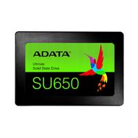 ADATA   Ultimate SU650   256 GB   SSD form factor 2.5"   SSD interface SATA 6Gb/s   Read speed 520 MB/s   Write speed 450 MB/s ASU650SS-256GT-R