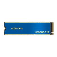 ADATA   LEGEND 710   512 GB   SSD form factor M.2 2280   SSD interface PCIe Gen3x4   Read speed 2400 MB/s   Write speed 1800 MB/s ALEG-710-512GCS