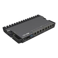 RouterBOARD   RB5009UPr+S+IN   No Wi-Fi   10/100 Mbps (RJ-45) ports quantity   10/100/1000 Mbit/s   Ethernet LAN (RJ-45) ports 7   Mesh Support No   MU-MiMO No   No mobile broadband RB5009UPr+S+IN