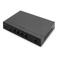Digitus   4 Port Gigabit PoE Switch   DN-95330-1   Unmanaged   Desktop   10/100 Mbps (RJ-45) ports quantity   1 Gbps (RJ-45) ports quantity   SFP+ ports quantity   Power supply type DN-95330-1