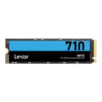 Lexar   M.2 NVMe SSD   NM710   500 GB   SSD form factor M.2 2280   SSD interface PCIe Gen4x4   Read speed 5000 MB/s   Write speed 2600 MB/s LNM710X500G-RNNNG