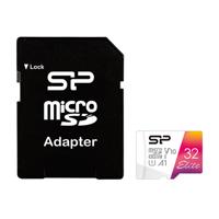 Silicon Power   microSDHC UHS-I Memory Card   Elite   32 GB   microSDHC/SDXC   Flash memory class 10 SP032GBSTHBV1V20SP