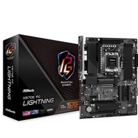 ASRock   X670E PG Lightning   Processor family AMD   Processor socket AM5   DDR5 DIMM   Memory slots 4   Supported hard disk drive interfaces SATA3, M.2   Number of SATA connectors 4   Chipset AMD X670   ATX X670E PG LIGHTNING