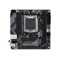 Gigabyte   B650I AX 1.0   Processor family AMD   Processor socket AM5   DDR5 DIMM   Supported hard disk drive interfaces SATA, M.2   Number of SATA connectors 2 B650I AX