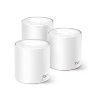 AX1500 Whole Home Mesh Wi-Fi 6 System   Deco X10 (3-pack)   802.11ax   10/100/1000 Mbit/s   Ethernet LAN (RJ-45) ports 1   Mesh Support Yes   MU-MiMO Yes   No mobile broadband   Antenna type Internal Deco X10(3-pack)
