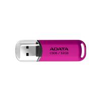 ADATA   USB Flash Drive   C906   32 GB   USB 2.0   Pink AC906-32G-RPP
