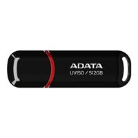 ADATA   USB Flash Drive   UV150   512 GB   USB 3.2 Gen1   Black AUV150-512G-RBK
