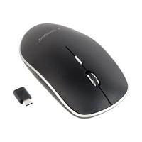 Gembird   Silent Optical Mouse   MUSW-4BSC-01   Wireless   USB-C   Black MUSW-4BSC-01