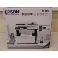 SALE OUT. Epson Multifunctional printer   EcoTank M3180   Inkjet   Mono   All-in-one   A4   Wi-Fi   Grey   DAMAGED PACKAGING   Epson Multifunctional printer   EcoTank M3180   Inkjet   Mono   All-in-one   A4   Wi-Fi   Grey   DAMAGED PACKAGING C11CG93403SO