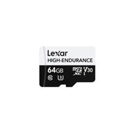 Lexar   Flash Memory Card   High-Endurance   64 GB   microSDHC   Flash memory class UHS-I LMSHGED064G-BCNNG
