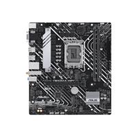 ASUS PRIME H610M-A WIFI   Processor family Intel H610   Processor socket 1 x LGA1700 Socket   2 DIMM slots - DDR5, non-ECC, unbuffered   Supported hard disk drive interfaces SATA-600, 1 x M.2   Number of SATA connectors 4 90MB1G00-M0EAY0