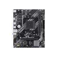 ASUS PRIME A520M-R   Processor family AMD A520   Processor socket 1 x Socket AM4   2 DIMM slots - DDR4, ECC, unbuffered   Supported hard disk drive interfaces SATA-600 (RAID), 1 x M.2   Number of SATA connectors 4 90MB1H60-M0EAY0