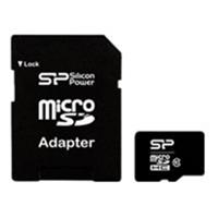 Silicon Power   8 GB   MicroSDHC   Flash memory class 10   SD adapter SP008GBSTH010V10SP