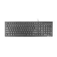Natec   Keyboard   Discus 2 Slim   Standard   Wired   US   Black   USB 2.0   424 g   Numeric keypad NKL-1829