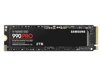 SSD SAMSUNG 990 PRO 2TB M.2 PCIE NVMe MLC Write speed 6900 MBytes/sec Read speed 7450 MBytes/sec 2.3mm TBW 1200 TB MTBF 1500000 hours MZ-V9P2T0BW
