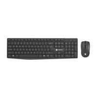 Natec   Keyboard and Mouse   Squid 2in1 Bundle   Keyboard and Mouse Set   Wireless   US   Black   Wireless connection NZB-1989
